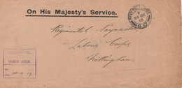 G.B. / Military Mail / France / Labour Corps - Unclassified