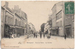 91 MONTGERON  Rue De Paris  Le Centre - Montgeron