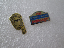 PIN'S    LOT 2 PARIS DAKAR - Rallye