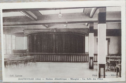 01 - Ain - CPA De 1912 - Hauteville - Station Climatique - Mangini - La Salle Des Fêtes - - Hauteville-Lompnes