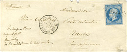 Losange CESA / N° 14 Belle Marge Càd CORPS EXP DE SYRIE / Bau A Sur Lettre Pour Nantes. 1860. - TB / SUP. - R. - 1853-1860 Napoléon III