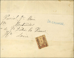 Préo / N° 85 Sur Imprimé Complet Sous Bande Adressé En Haute Loire. - TB / SUP. - R. - 1876-1878 Sage (Type I)