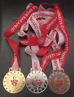 AC - 2021 - 2022 ACADEMIC YEAR INTER - SCHOOL ATHLETICS COMPETITIONS MINISTRY OF SPORTS AND YOUTH OF TURKEY MEDALLIONS - Atletiek