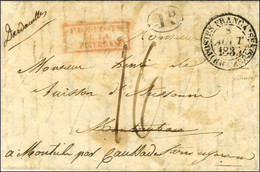 Càd POSTES FRANCAISES / (RHAMSES) 8 AOUT 1839 Sur Lettre Purifiée Avec Texte Daté De Tenedos Le 9 Aout 1839 Remise Au Rh - Maritime Post