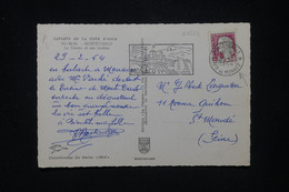 MONACO - Carte Postale De Monte Carlo Pour St Mandé En 1964, Affranchissement Français - L 119093 - Brieven En Documenten