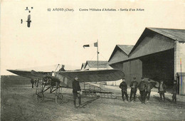 Avord * Le Centre Militaire D'aviation * La Sortie D'un Avion * Monoplan Aérodrome Aviateur * Plane - Avord