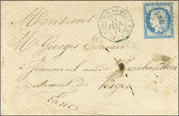 Losange Bleu SNG / CG N° 23 Càd Octo Bleu CORR.D.ARMÉES / ST LOUIS. 1877. - TB / SUP. - R. - Maritime Post