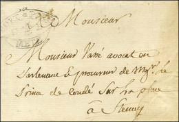 Marque Postale Ornée PORT PAYE / DE / METZ (L N° 21) Sur Lettre Avec Texte Pour Stenay. 1781. - TB / SUP. - R. - Otros & Sin Clasificación