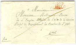 P.120.P. / ALMELO Rouge. 1813. - TB / SUP. - R. - 1792-1815 : Departamentos Conquistados