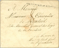 Lettre Du Maréchal De Broglie Avec Texte Daté De Carlstadt Ce 24 Mai 1760, Adressée à La Réserve De Monsieur Le Lieutena - Army Postmarks (before 1900)