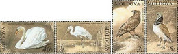 Moldova 2003 Birds Set Of 4 Stamps Mint - Cygnes