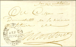 Lettre Avec Superbe En-tête Imprimé Et Texte Daté De Mantoue Le 28 Thermidor An 9, Pour Mantoue. Au Recto, COMMANDt DE L - Army Postmarks (before 1900)