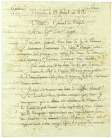 VERNE Pierre François (1756-1796), Général De La Révolution. - Otros & Sin Clasificación