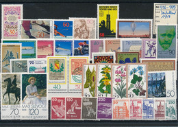 GERMANY Bundesrepublik BRD Jahrgang 1978 Stamps Year Set ** MNH - Complete Komplett Michel 956-999, Block 16, 17 - Unused Stamps
