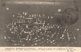 Versailles * Carte Photo * Assemblée Nationale , Le17 Janvier 1913 , Présidée Par M DUBOST * M POINCARE Nommé Président - Versailles