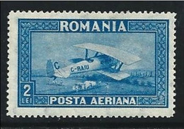 ● ROMANIA 1928 ️ Posta Aerea ️ N.° 2 Nuovo **  Cat. ? € ️ Lotto N. 2004 - Ongebruikt