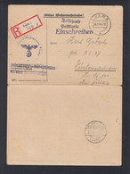 Dt. Reich Eilige Wehrmachtssache 1944 Fulda - Cartas