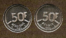 50 Frank 1992 Frans+vlaams * Uit Muntenset * FDC - 50 Francs