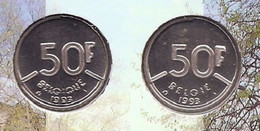 50 Frank 1993 Frans+vlaams * Uit Muntenset * FDC - 50 Francs
