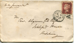 Great Britain - England 1879 Cover Hemel Hempstead To Hitchin - 1d Red - Plate 200 - Lettres & Documents