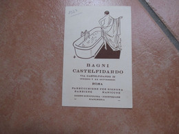 1927 BAGNI CASTELFIDARDO Parrucchiere Per Signora Barbiere Manicure Igiene Scrupolosa Disinfezione - Petit Format : 1921-40