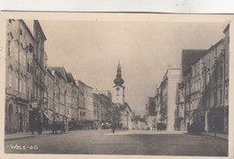 B404) WELS - OÖ - STADTPLATZ - Tolle Alte DTEAIL AK - 1937 - Wels