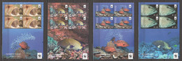 Aitutaki 2010 Kleinbogen Mi 782-785 MNH WWF - GROUPERS - Neufs