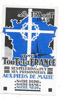 APPEL 15 AOUT 1942 Avec TOUTE LA FRANCE -SCOUTS DE FRANCE Et REUNION SECRETE Des PRELATS Contre RAFLES De JUIFS (Judaïca - Eventi