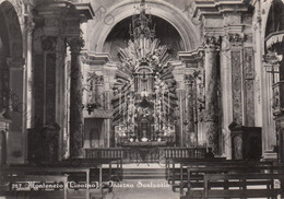 CARTOLINA  MONTENERO,LIVORNO,TOSCANA,INTERNO SANTUARIO,RELIGIONE,STORIA,MEMORIA,CULTURA,BELLA ITALIA,VIAGGIATA 1952 - Livorno