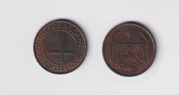 Münze 4 Reichspfennig 1932 J Jäger Nr. 315 - Altri – Europa