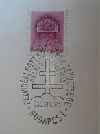 D189579   Hungary  -Felvidéki Egyesületek  Szövetsége -Bélyeg Kiállítás  Budapest 1939 - Other & Unclassified