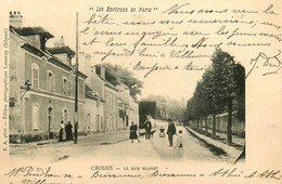 Crosne Crosnes * 1905 * La Rue Masset - Crosnes (Crosne)