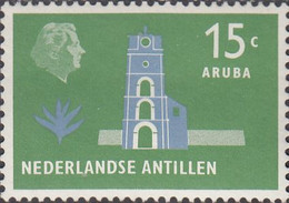 Netherlands Antilles 1958 Stylised Lighthouse Aruba Michel 75 - Lighthouses