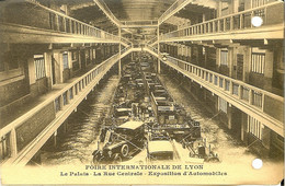 69 LYON FOIRE INTERNATIONALE LE PALAIS RUE CENTRALE EXPOSITION D AUTOMOBILES  POUR COMMANDE A BLOT GALLAND TOURNUS - Lyon 1