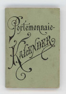 Petit Carnet Calendrier 1893 / Portemonnaie Kalender ( Allemagne ) - Small : ...-1900