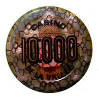 [NC] SAINT VINCENT (AOSTA) - Casinò De La Vallée - CHIP / FICHE / TOKEN Da 10000 - Casino