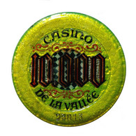 [NC] SAINT VINCENT (AOSTA) - Casinò De La Vallée - CHIP / FICHE / TOKEN Da 10000 - Casino