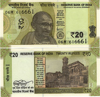 INDIA       20 Rupees       P-W110       2020       UNC  [ Sign. Das - Letter R ] - Inde