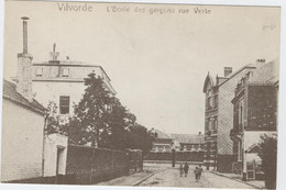 Vilvoorde - School Groenstraat (kopiekaart Uitgegeven Door De PVV Ter Gelegenheid Van De Gemeenteraadsverkiezingen 1976) - Vilvoorde
