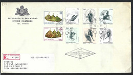 SAN MARINO 1977: LSC Rec. Pour Genève Affr. De 1300L - Covers & Documents