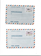 Lot N° 5 De 5 Aérogrammes - Aerogramas