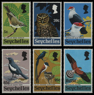 Seychellen 1972 - Mi-Nr. 301-306 ** - MNH - Vögel / Birds - Seychellen (1976-...)