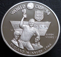 Turks & Caicos - 20 Crowns 1993 - Mondiali Di Calcio - Inghilterra Vincitore - KM# 100 - Turks And Caicos Islands