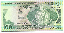 VANUATU 100 Francs  Petits N°   Central BANK  SHING, NEUFS - Vanuatu
