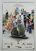 14643 Calendario Collezione VittinaVespa 2014 - Filippo Sagona Vespa Palermo - Grand Format : 2001-...