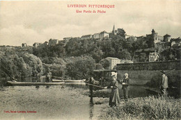 Liverdun * Une Partie De Pêche à La Ligne * Pêcheurs - Liverdun