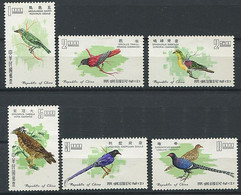 279 FORMOSE 1967 - Y&T 580/85 - Oiseau - Neuf ** (MNH) Sans Charniere - Unused Stamps