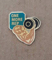 Greece,  Weightlifting Pin, ''one More Repetition'' - Halterofilia