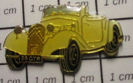 2217 Pin's Pins / Beau Et Rare / THEME : AUTOMOBILES / CITROEN 36CTR TRACTION AVANT BLANCHE - Citroën