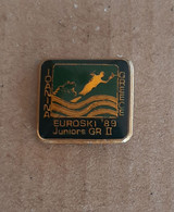 Greece 1989, Juniors Euroski Pin - Sci Nautico